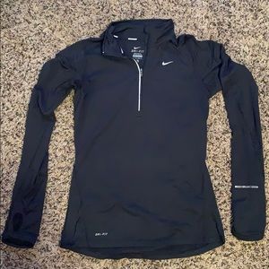 Nike running half zip